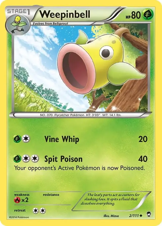 Weepinbell - Pokemon Furious Fists #2