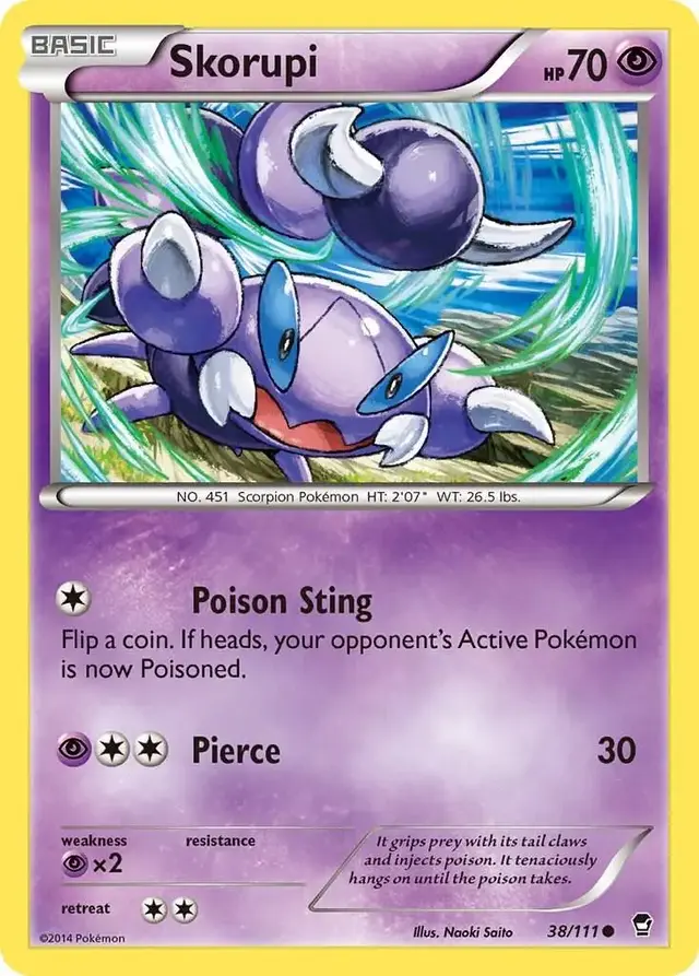 Skorupi - Pokemon Furious Fists #38