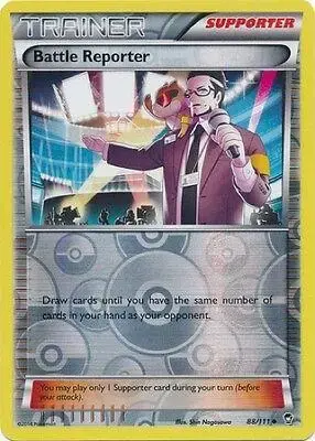 Battle Reporter [Reverse Holo] - Pokemon Furious Fists #88