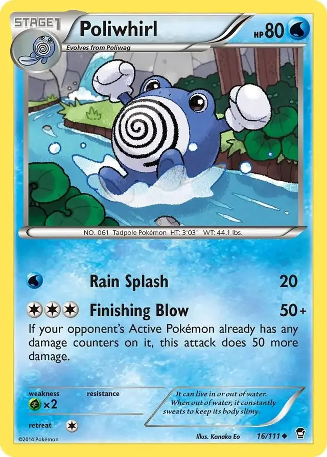 Poliwhirl - Pokemon Furious Fists #16