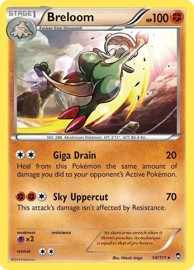 Breloom - Pokemon Furious Fists #50