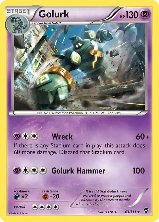 Golurk - Pokemon Furious Fists #43