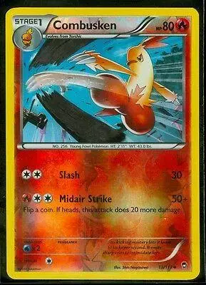 Combusken [Reverse Holo] - Pokemon Furious Fists #13