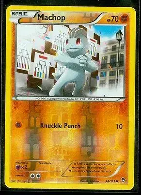 Machop [Reverse Holo] - Pokemon Furious Fists #44