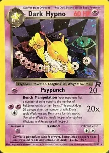 Dark Hypno #9 - Pokemon Team Rocket