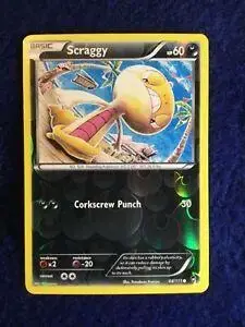Scraggy [Reverse Holo] - Pokemon Furious Fists #66
