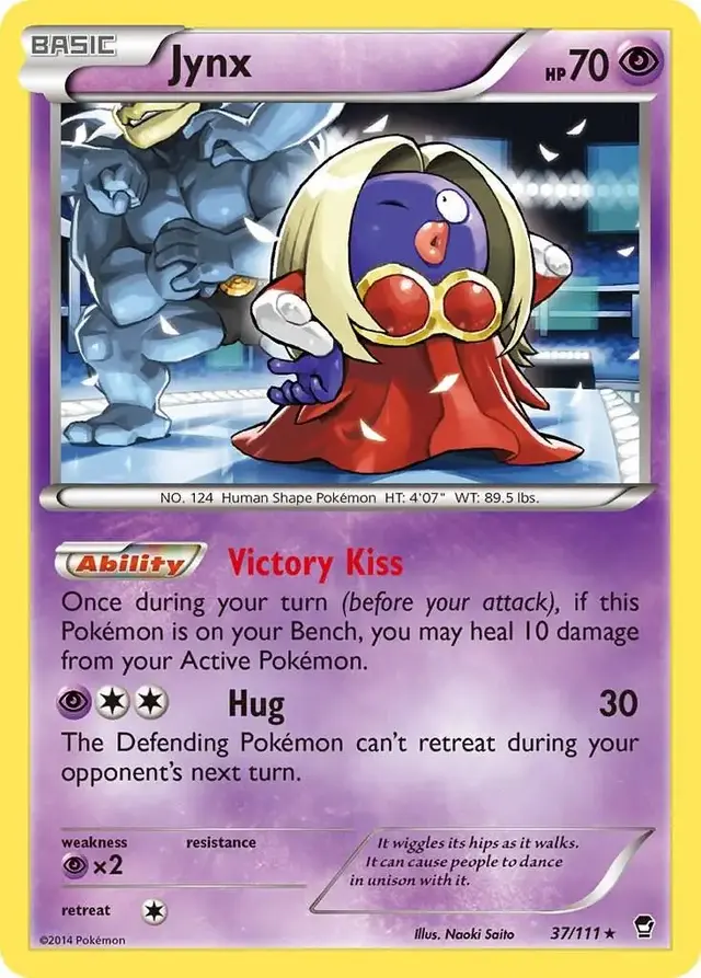 Jynx - Pokemon Furious Fists #37