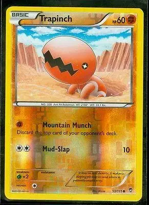 Trapinch [Reverse Holo] - Pokemon Furious Fists #53