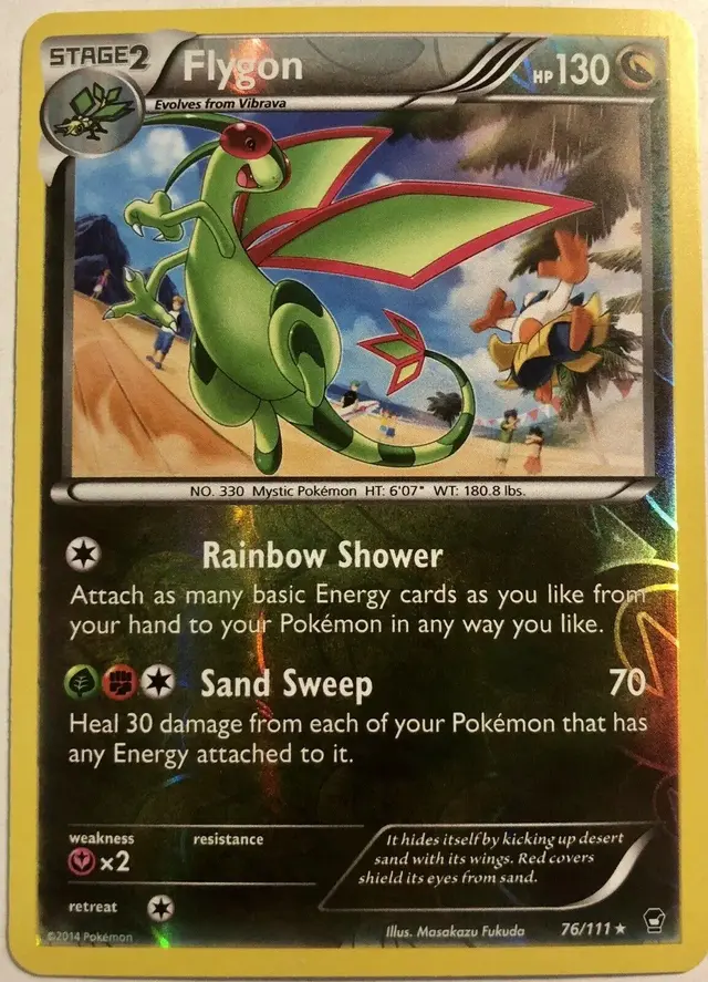 Flygon [Reverse Holo] - Pokemon Furious Fists #76