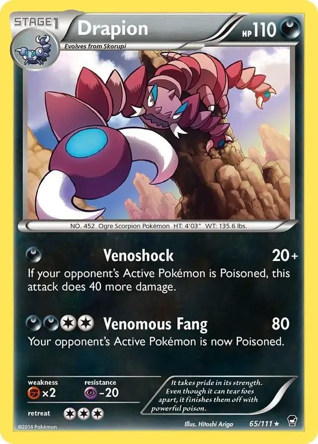 Drapion - Pokemon Furious Fists #65