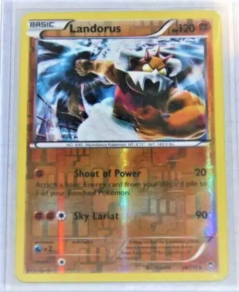 Landorus [Reverse Holo] - Pokemon Furious Fists #58