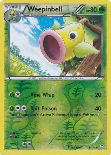 Weepinbell [Reverse Holo]