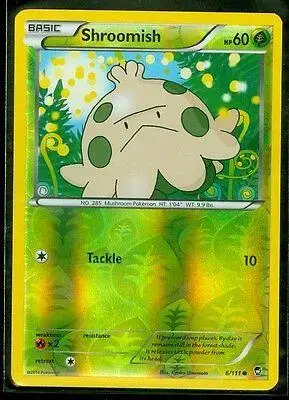 Shroomish [Reverse Holo] - Pokemon Furious Fists #6