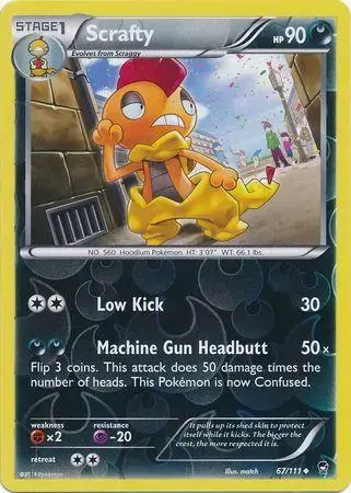 Scrafty [Reverse Holo]