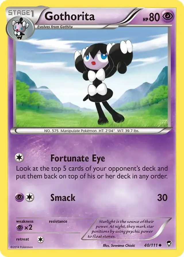 Gothorita - Pokemon Furious Fists #40