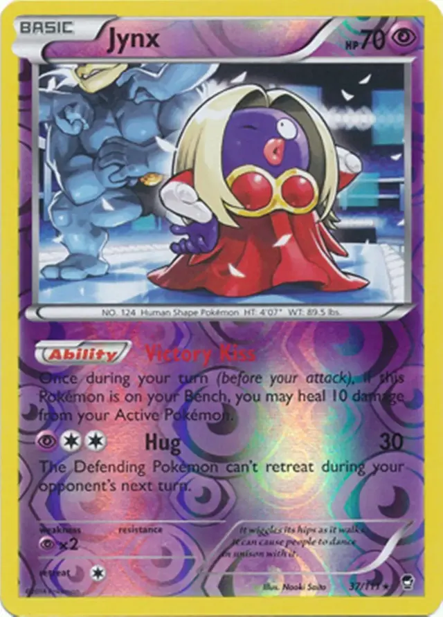 Jynx [Reverse Holo] - Pokemon Furious Fists #37