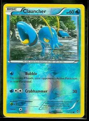 Clauncher [Reverse Holo] - Pokemon Furious Fists #23