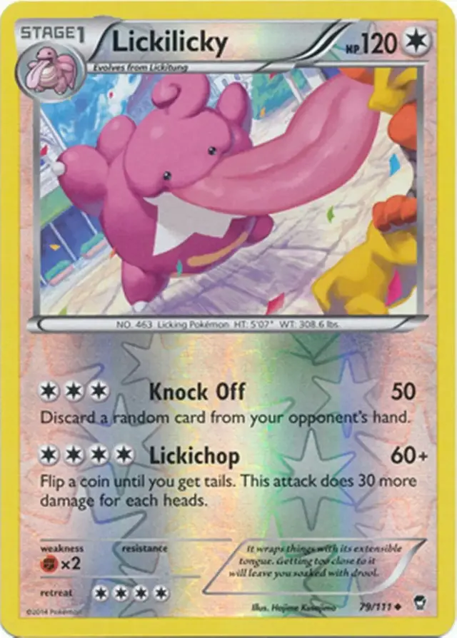 Lickilicky [Reverse Holo] - Pokemon Furious Fists #79