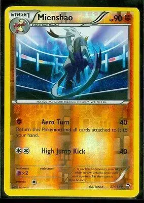 Mienshao [Reverse Holo] - Pokemon Furious Fists #57