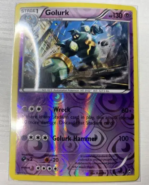 Golurk [Reverse Holo] - Pokemon Furious Fists #43
