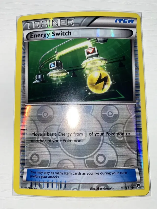 Energy Switch [Reverse Holo] - Pokemon Furious Fists #89