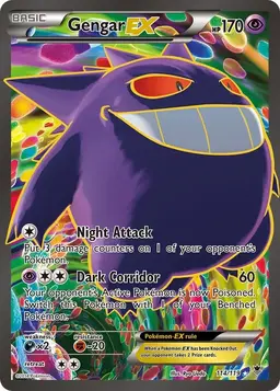 Gengar EX #114 - Pokemon Phantom Forces