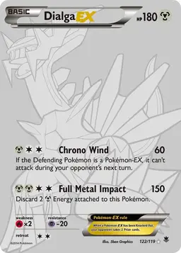 Dialga EX #122 - Pokemon Phantom Forces