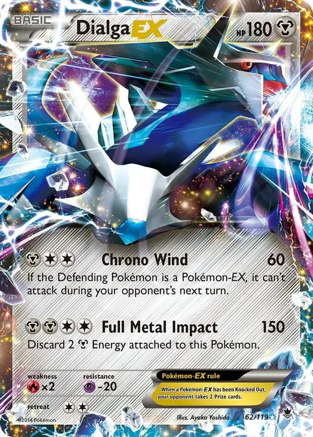Dialga EX - Pokemon Phantom Forces #62
