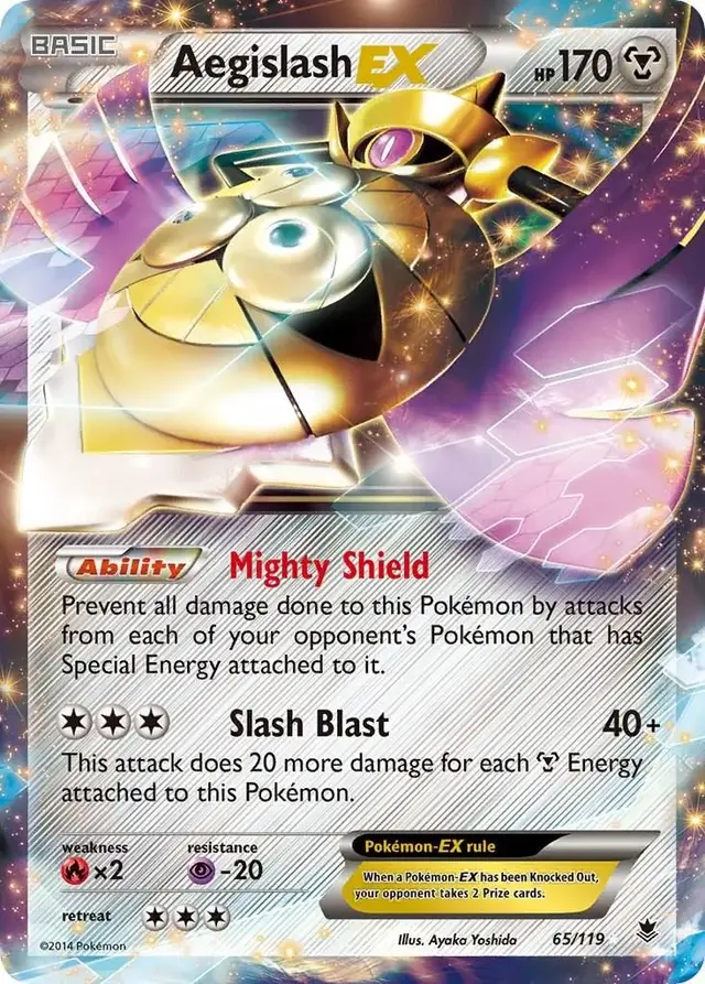 Aegislash EX - Pokemon Phantom Forces #65