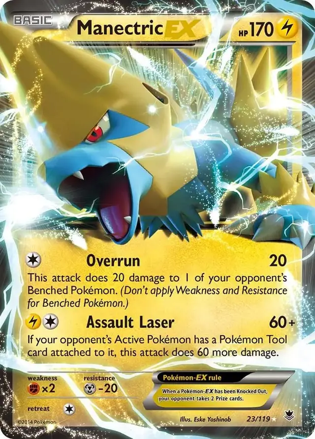 Manectric EX - Pokemon Phantom Forces #23