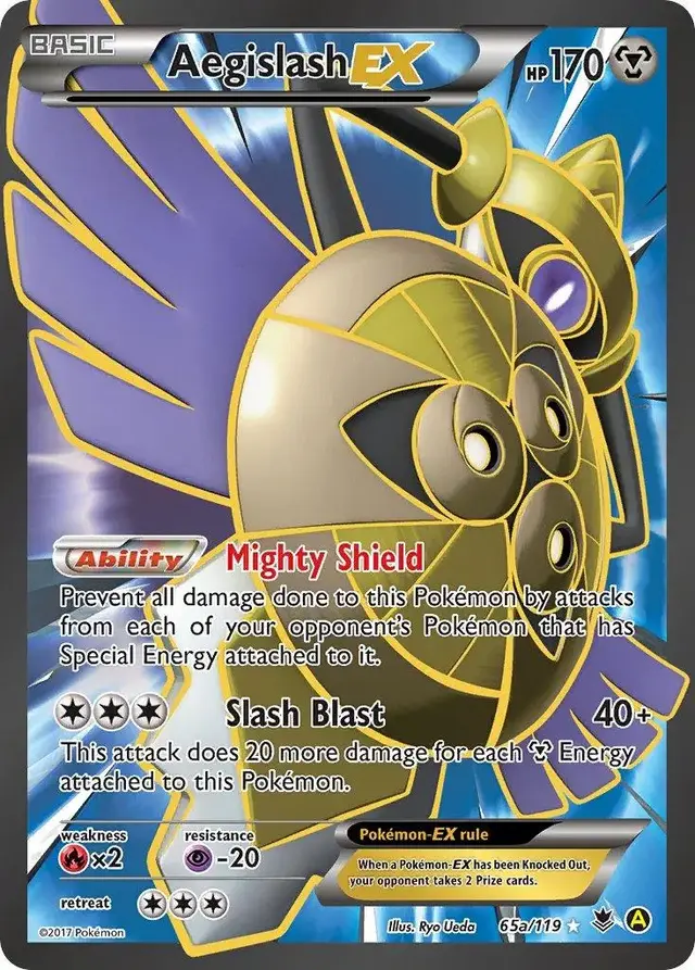Aegislash EX - Pokemon Phantom Forces #65a