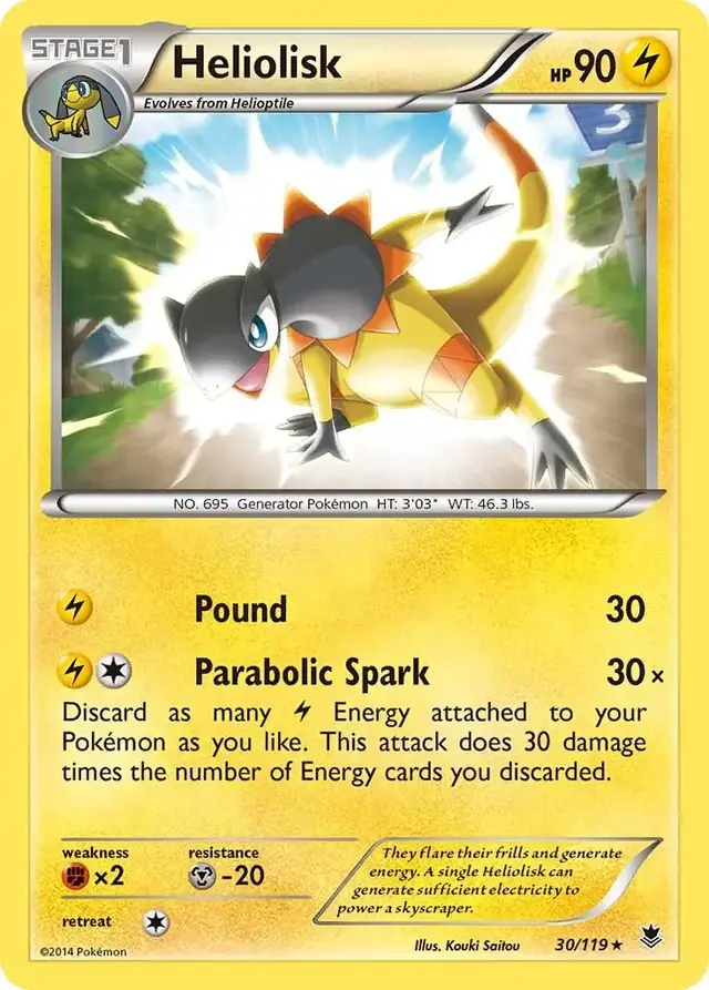 Heliolisk - Pokemon Phantom Forces #30