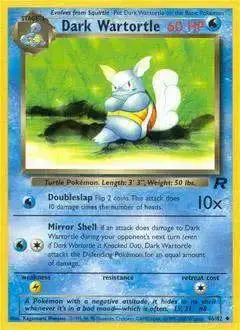 Dark Wartortle - Pokemon Team Rocket #46
