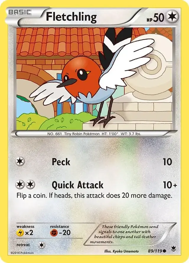 Fletchling - Pokemon Phantom Forces #89