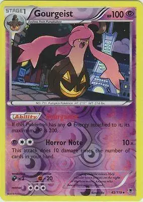 Gourgeist [Reverse Holo] - Pokemon Phantom Forces #45