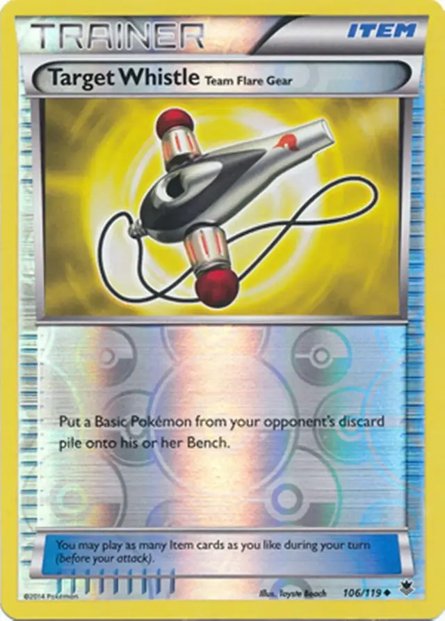 Target Whistle [Reverse Holo]