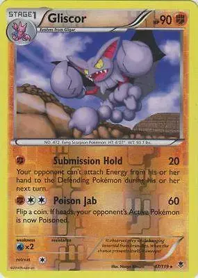 Gliscor [Reverse Holo] - Pokemon Phantom Forces #47