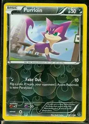Purrloin [Reverse Holo] - Pokemon Phantom Forces #56