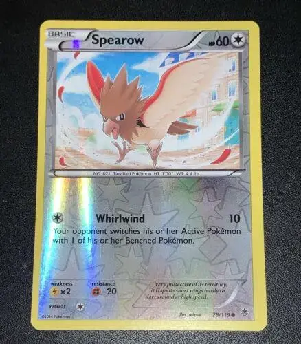 Spearow [Reverse Holo] - Pokemon Phantom Forces #78