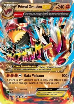 Primal Groudon EX 86 - Pokemon Primal Clash