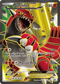 Groudon EX #150 - Pokemon Primal Clash