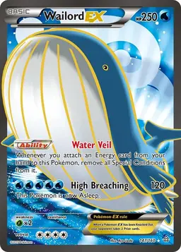 Wailord EX 147 - Pokemon Primal Clash