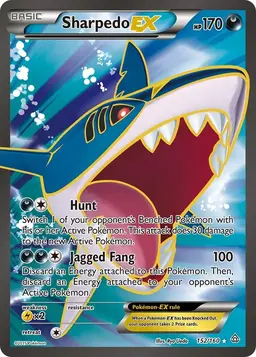 Sharpedo EX 152 - Pokemon Primal Clash