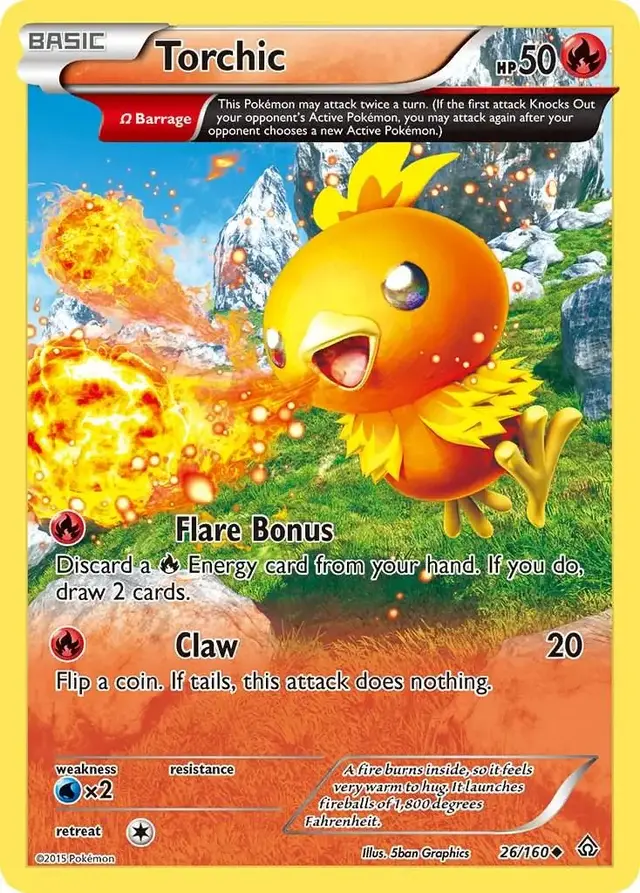 Torchic - Pokemon Primal Clash #26