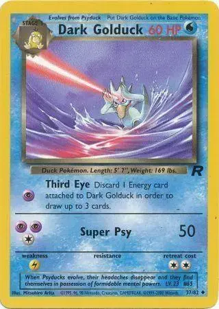Dark Golduck - Pokemon Team Rocket #37
