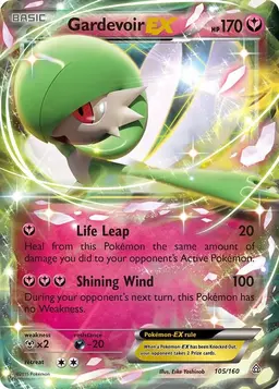 Gardevoir EX 105 - Pokemon Primal Clash