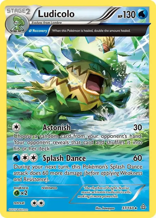 Ludicolo - Pokemon Primal Clash #37