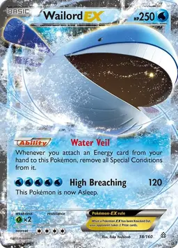 Wailord EX 38 - Pokemon Primal Clash