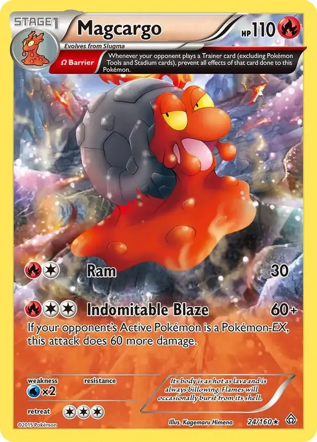 Magcargo - Pokemon Primal Clash #24