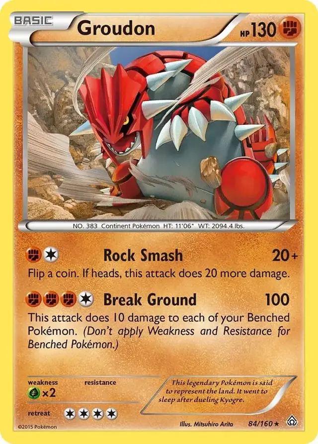 Groudon - Pokemon Primal Clash #84